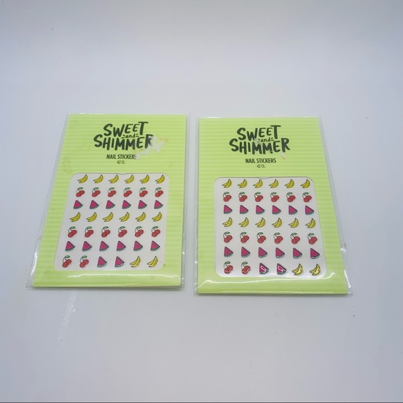 NWT ULTA Sweet and Shimmer Nail Stickers Gloss Bundle - Picture 4 of 14